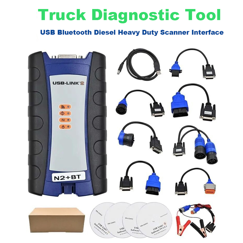 NEXIQ USB Link 2 BT 트럭 진단 도구 U - Heavy Equipment Diagnostic Software 리뷰 및 가격