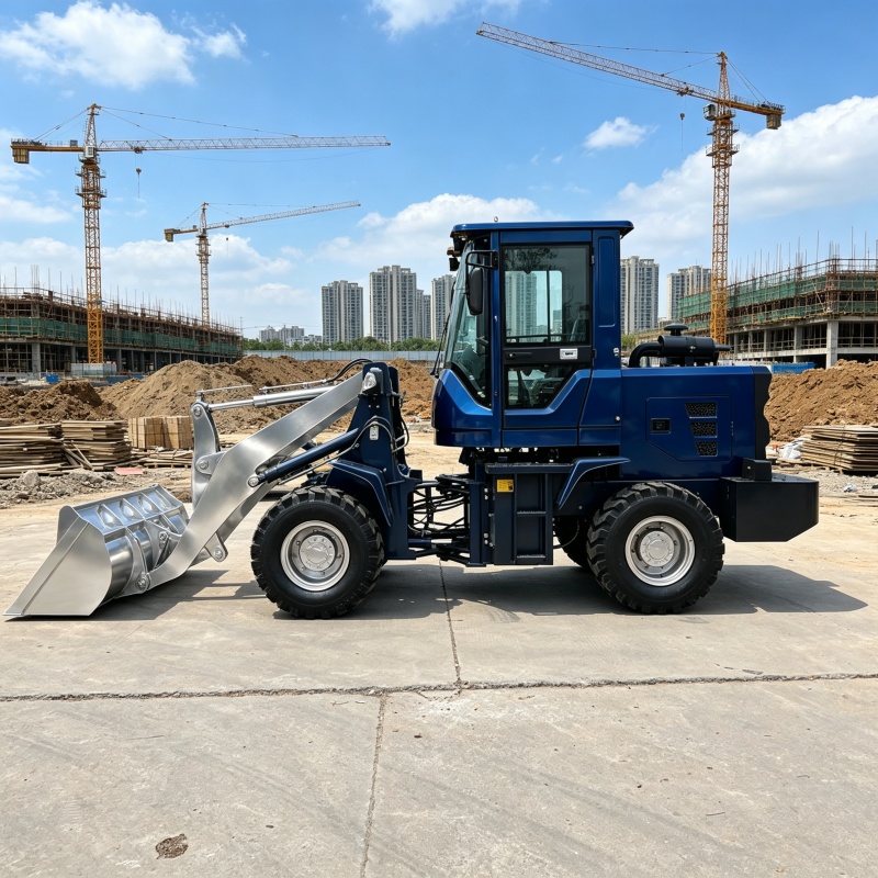 유로 5 다기능 소형 휠로더 4륜 구동 전지형 운반 로 - Heavy Equipment Loader 리뷰 및 가격